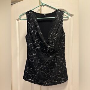 Vintage lace tank top